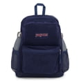 thumbnail image 3 of Mochila JanSport Eco Mesh Navy de 43 x 32 x 15 cm con funda para portátil, 3 of 7