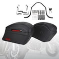 thumbnail image 5 of Hard Bag Saddlebag & Heavy Duty Mounting Kit For Yamaha Ds650 1100 Xvs950 1900, 5 of 14
