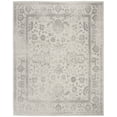 thumbnail image 3 of SAFAVIEH Adirondack Wyatt Traditional Distressed Area Rug, Ivory/Silver, 8' x 10' - Large - Transitional Modern Design, Ivory & Silver, Ideal for Living Room, Bedroom, Dining Space, 3 of 16