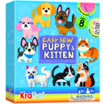 thumbnail image 1 of Kit de costura KRAFUN Easy para niños principiantes con 8 proyectos de bricolaje, 1 of 7