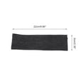 thumbnail image 4 of Unique Bargains 1 Pc Perspiration-Wicking Headband for Yoga Black, 4 of 6