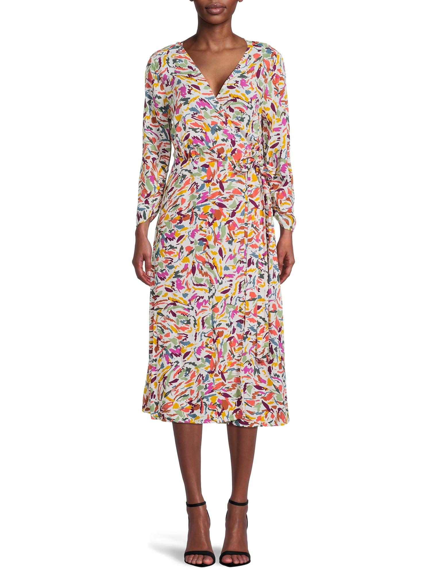 BeachLunchLounge Women's Print Wrap Dress