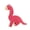 Red, variant on mdesiwst Plush Dinosaur Dog Toy Squeaky Interactive Dog Chew Toy Textured Stuffed Animal for Puppy Teething Medium Large Dogs