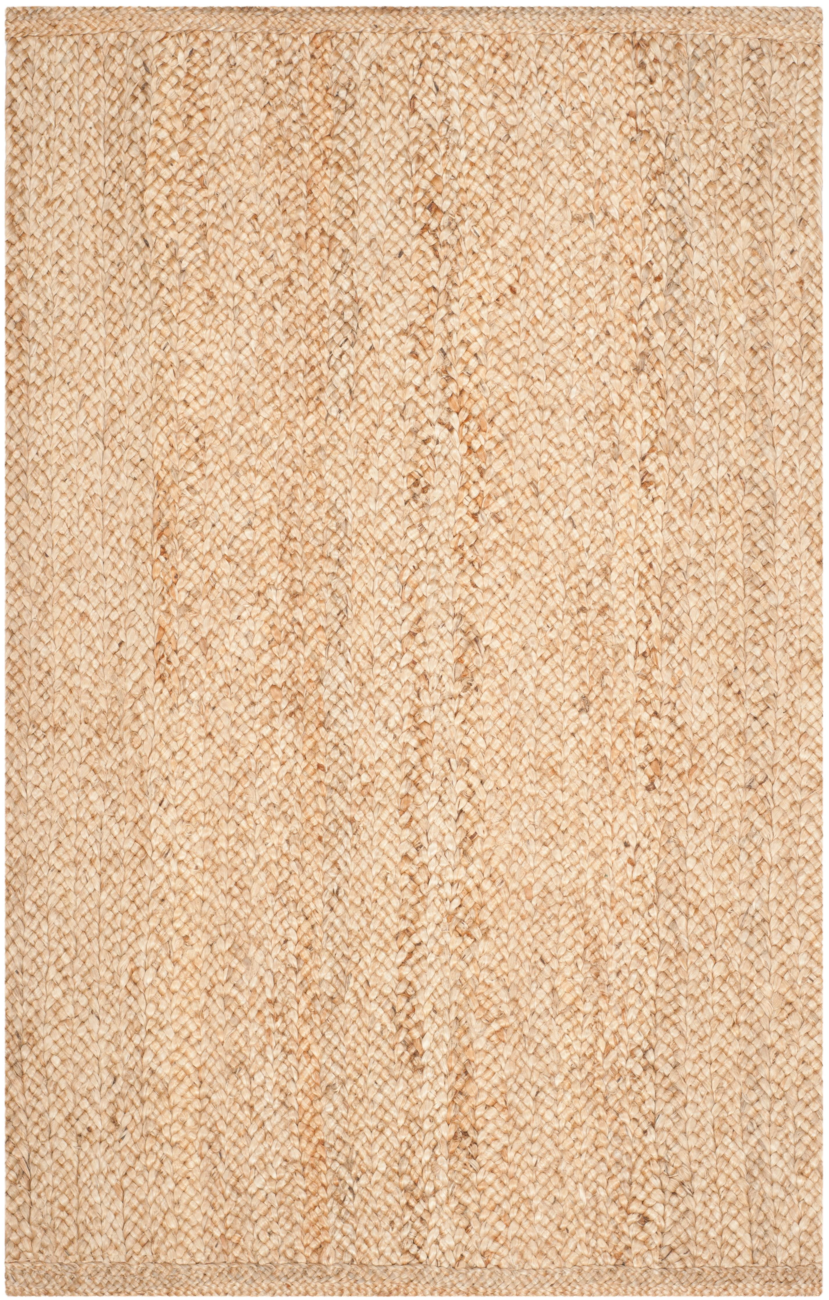 SAFAVIEH Natural Fiber Donelle Geometric Jute Area Rug, Natural, 3' x 5'