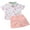 Pink, variant on Hirigin Toddler Baby Boy Summer Outfits Flamingo Short Sleeve Button Down Shirt Casual Shorts Set 1-6 Years Clothes