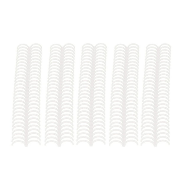 Paper Binding Tool, 22mm Inner Diameter Rust And Corrosion Proof Binding Comb Reusable Wear Resistant PP For Store Transparent