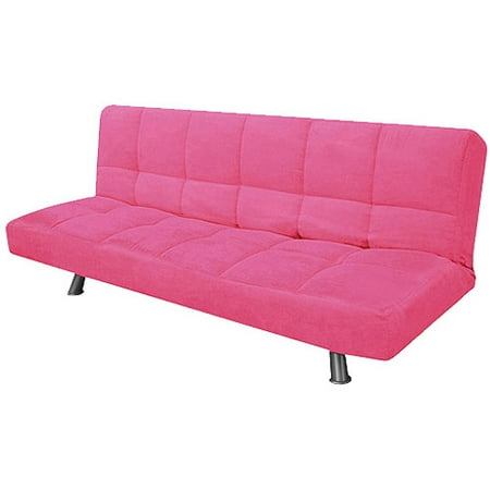 Your Zone Mini Futon Lounger Multiple Colors Walmart Com
