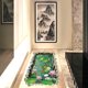 thumbnail image 2 of Lotus leaf fish pond 3D estereoscópico pared pegatina piso dormitorio sala de estar xuanguan personalidad PVC decoración pegatina 88*58cm TUNC Sencillez, 2 of 5