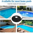 thumbnail image 4 of 120'ft Pool Liner Lock for In-Ground and Above Ground Pools, Roll Swimming Pool Liner Bead Lock White, 4 of 8