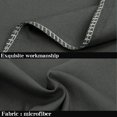 thumbnail image 3 of King Pillowcases, Set of 2, 100% Brushed Microfiber, Soft and Cozy, Wrinkle, Fade, Stain Resistant,with Envelope Closure, Dark Grey, 3 of 7