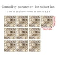 thumbnail image 3 of Fankiway 10Pc Crystal Tile Stickers Diy Self-Adhesive Wall Stickers, 3 of 3