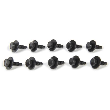 

Allstar Performance ALL16550 0.75 in. Body Bolt Clips Black - Pack of 10
