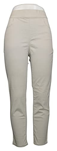 Gloria Vanderbilt Women's Pants Size 6 Ladies' Pull On Crop Pant (Beige ...