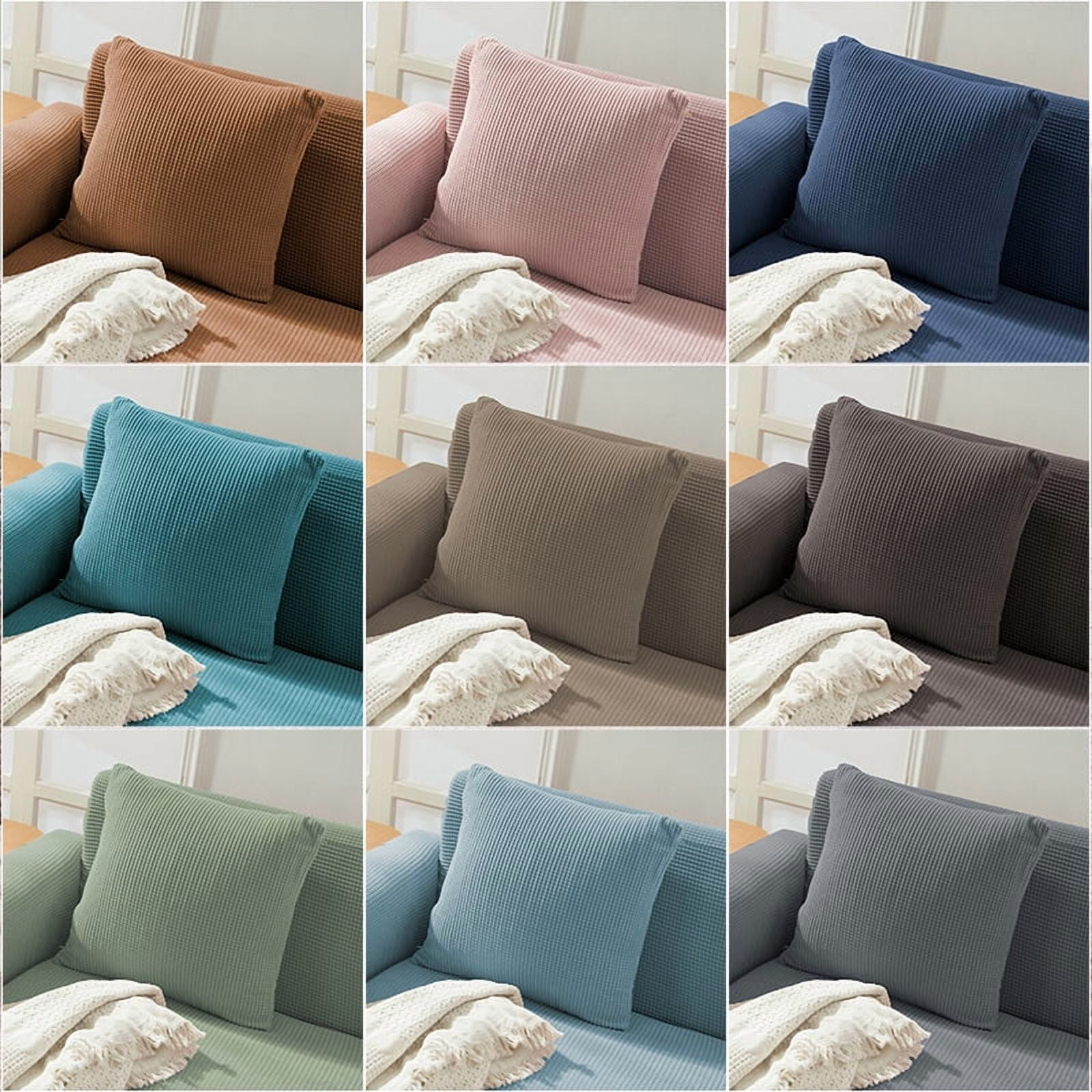 XmhyTop Decorative Pillow for Couch, Throw Pillows 40*40cm ,gray Throw Pillow Set with Polyester Cover & PP Cotton Filling, 2 Pieces for Home Decor, Soft & Stylish