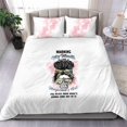 thumbnail image 1 of Warning My Mouth Messy Bun Bedding Set TS04, 1 of 4