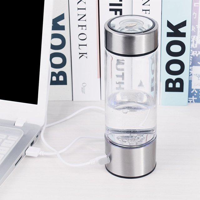 Botella De Agua De Hidrógeno Botella de agua de hidrógeno útil filtro de agua eléctrico generador de agua rica en hidrógeno