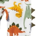 thumbnail image 3 of Mameluco Carter´s Child of Mine Blanco Estampado Dinosaurios 12M, 3 of 4