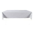 thumbnail image 3 of Msgweeeg Tablecloths Rectangular Plastic Tablecloth Square Plastic Tablecloth Waterproof and Oil-proof Checkered Tablecloth Wipeable Tablecloth Suitable, 3 of 7