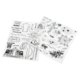 thumbnail image 4 of Sellos Transparentes, Sellos Transparentes Decoración De Manualidades De Papel Fácil De Usar Para Tarjetas De Felicitación Para Diarios Para álbumes De Fotos Ccdes Otros, 4 of 8