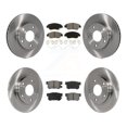 thumbnail image 1 of Transit Auto Front Rear Disc Brake Rotors and Semi-Metallic Pads Kit for Car 2011-2015 Honda CR-Z K8S-101164, 1 of 11