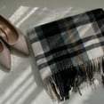 thumbnail image 3 of Women Scarfs,Women Scarfs Wrap with Tassel Family,Thick Warm woman Plaid Blanket Fashion,Winter Scarf Soft Large for Cold Weather,Long Shawl Foldable Holiday Gift Fashionable,Dress Shawl Hugo Bufandas de mujer, 3 of 10