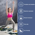 thumbnail image 2 of Daisy 72.8"x26.8" Gym Towel with Features and Storage Bag – Yoga, Pilates, Fitness, and More, 2 of 6
