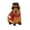 C, variant on Christmas Capybara Figurine Festive Desktop Animal Ornament with Holiday Hat & Scarf Whimsical Winter Animal Statue for Shelf Mantel Tabletop Indoor Xmas Seasonal Home Decoration