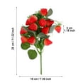 Artificial Flowers Clearance! Meiiso 2Pcs Strawberry Floral Arrangement