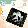 thumbnail image 3 of Panda Printed Non-Slip Rubber Bottom Gaming Mouse Pad 8.3x9.8 Inch Square Office and Gaming Mouse Mat, 3 of 6