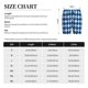 thumbnail image 3 of Fotbe Blue Squares Pantalones Cortos de Pijama para Hombre, Ropa de Dormir, Pantalones de Pijama Cortos para Hombre-Medium, 3 of 6