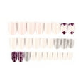 thumbnail image 1 of 28PCS Fake Nails Tips Set Different Sizes Natural French Short False Nails Tips Full Cover Acrylic Artificial Nails for Nail Salons & DIY Nail Art Tool, 1 of 9