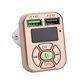 thumbnail image 2 of Coche Bluetooth Inalámbrico Coche Transmisor FM Adaptador Reproductor de MP3 dorado Sunnimix Transmisor FM para automóvil Bluetooth, 2 of 8