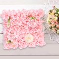 thumbnail image 4 of serony 38x38cm Artificial Flower Wall Panel Silk Rose for Wedding Decor Pink, 4 of 9