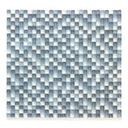 Solistone Atlantis 11-3/4 in. x 11-3/4 in. Glass Mosaic Wall Tile, Case of 10