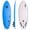 Lt. Blue, variant on KO'A Lemon Pop 5ft 10in Small Wave - Soft Top Foam Surfboard - Includes Leash and Fins