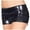 Black, variant on Glisme Leather Shorts For Women Metallic Rave Booty Dance Shorts Light Women Short Underwear Mini Shorts Party Clubwear Black