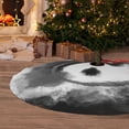 thumbnail image 6 of Lsque Yin And Yang Print Christmas Tree Skirt, Tree Skirt with Ties or Velcro, Perfect for Holiday Decorations, Halloween, and New Year-48", 6 of 7