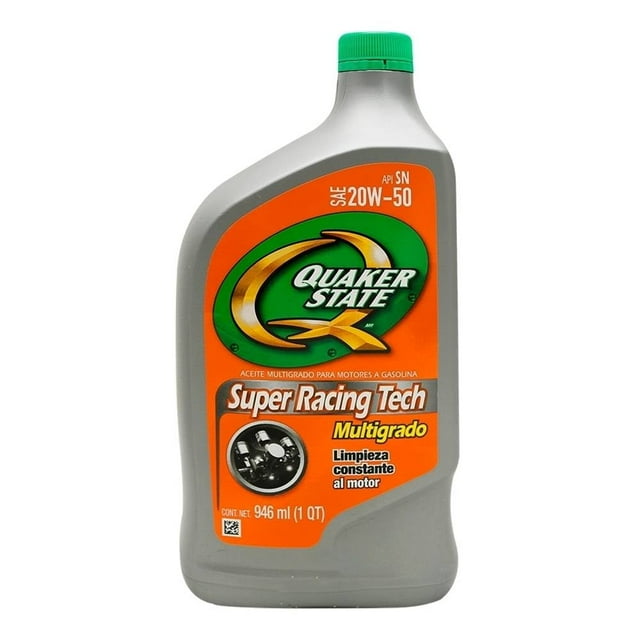 Aceite para Automóvil Quaker State Super Racing 20W50 de 946 ml