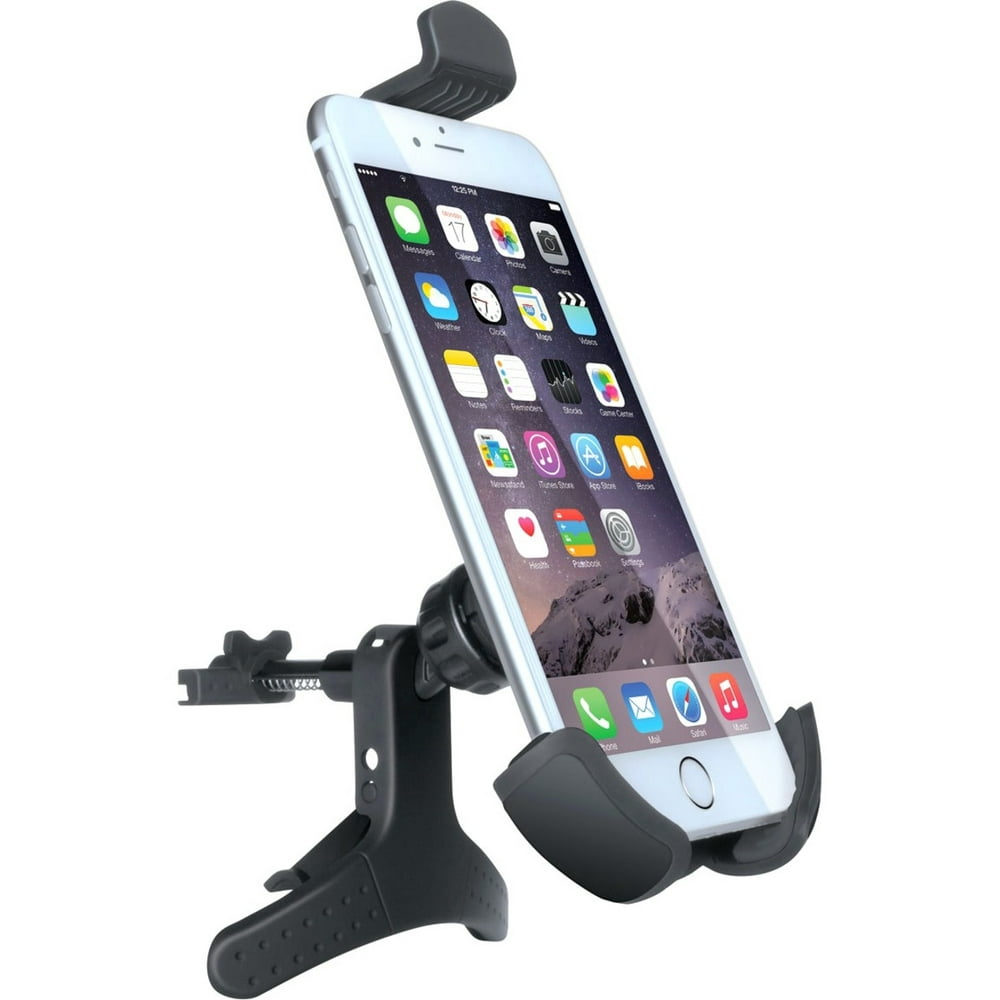 i.Sound Vehicle Mount for GPS, Cell Phone, Smartphone, Black - Walmart ...