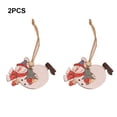 thumbnail image 4 of Moyic Paquete de 2 piezas de de Navidad, colgante de Navidad para fiestas, atmósferas festivas, decoración de festivales, accesorios de Kits de decoración para fiestas Muñeco de nieve volador Moyic HA069274-01, 4 of 6