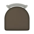 thumbnail image 3 of XL 410 Jackie 25" Swivel Counter Stool with Anodized Nickel Finish and Canter Earth Seat, 3 of 4