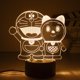 thumbnail image 1 of Flip Doraemon Luz Nocturna Figura Anime Doraon 3d Lámpara Cómics Iluminación Remota LED Carga USB Decoración Del Hogar Regalo De Cumpleaños, 1 of 4