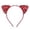 Red, variant on Adorable Cartoon Cat Ears Headband for Girls Kids Cute Hair Accessory with Sparkly Sequins and Design Red One Size