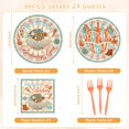 thumbnail image 2 of Princess Birthday Party Decorations, 96 Pcs Four Ever a Princess Plates and Napkins Forks Tableware Set, Girls 4th Birthday Party Supplies Disposable Plates Set for 24, 2 of 7