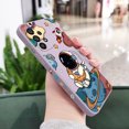 thumbnail image 1 of Funda De Teléfono De Astronautas De Luna Para Samsung Galaxy A54 A34 A24 A14 A04 A04S A04E 4G 5G Silicona Líquida Con Patrón Lateral, 1 of 4