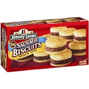Hillshire Brands Jimmy Dean Sausage Biscuits, 16 ea