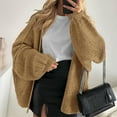 thumbnail image 5 of 2025 Fall Winter Women's Fashion Oversized Cardigan Knit Sweaters Long Lantern Sleeve Casual Open Front Lightweight Outwear, 5 of 8