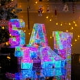 thumbnail image 4 of 100 LED Marquee Letter Lights with USB Power, DIY Alphabet Number Signs for Wedding Birthday Party, Decorative String Lights for Holiday Home and Bar Decor, 4 of 4