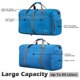 thumbnail image 3 of Bolsa de viaje Gonex 150 L con compartimento para zapatos, color azul cielo, 3 of 5