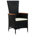 thumbnail image 5 of vidaXL Patio Dining Set 3/5/7 Piece Multi Colors 31.5"/55.1" Table Length, 5 of 34